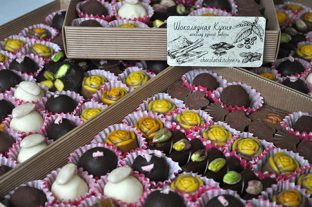 Конфеты ручной работы и массовое производство