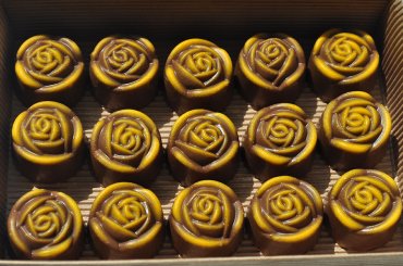 Шоколадные конфеты ручной работы "Маракуя" 100 гр.