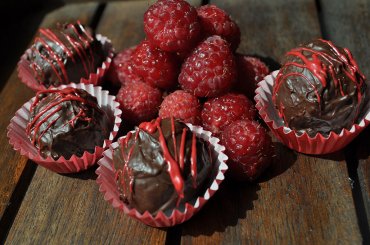 Шоколадный трюфель "Малина" 100 гр.