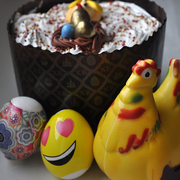 Пасхальный кулич по французскому рецепту: кекс «Гнездышко»